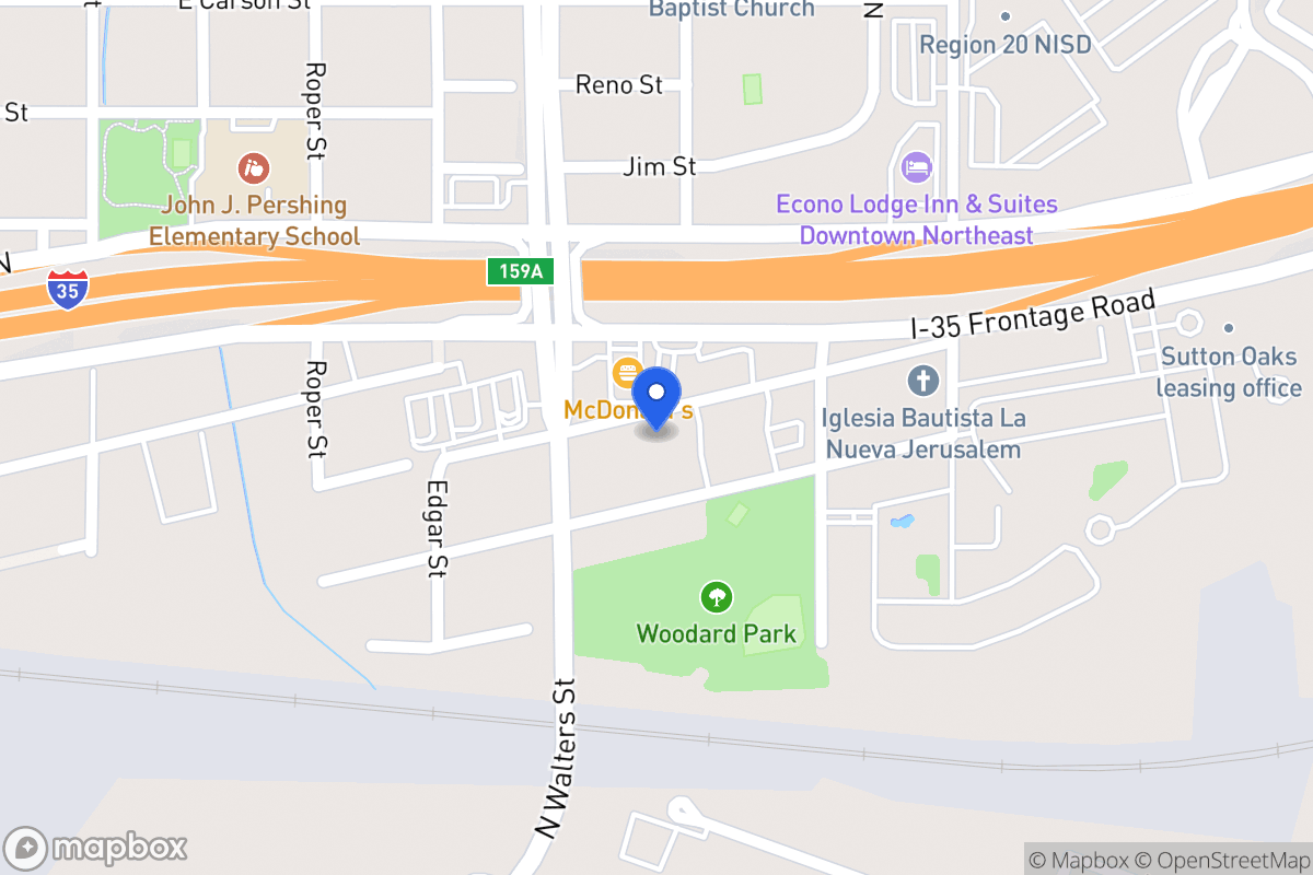 Map of 2662  Dignowity Ave