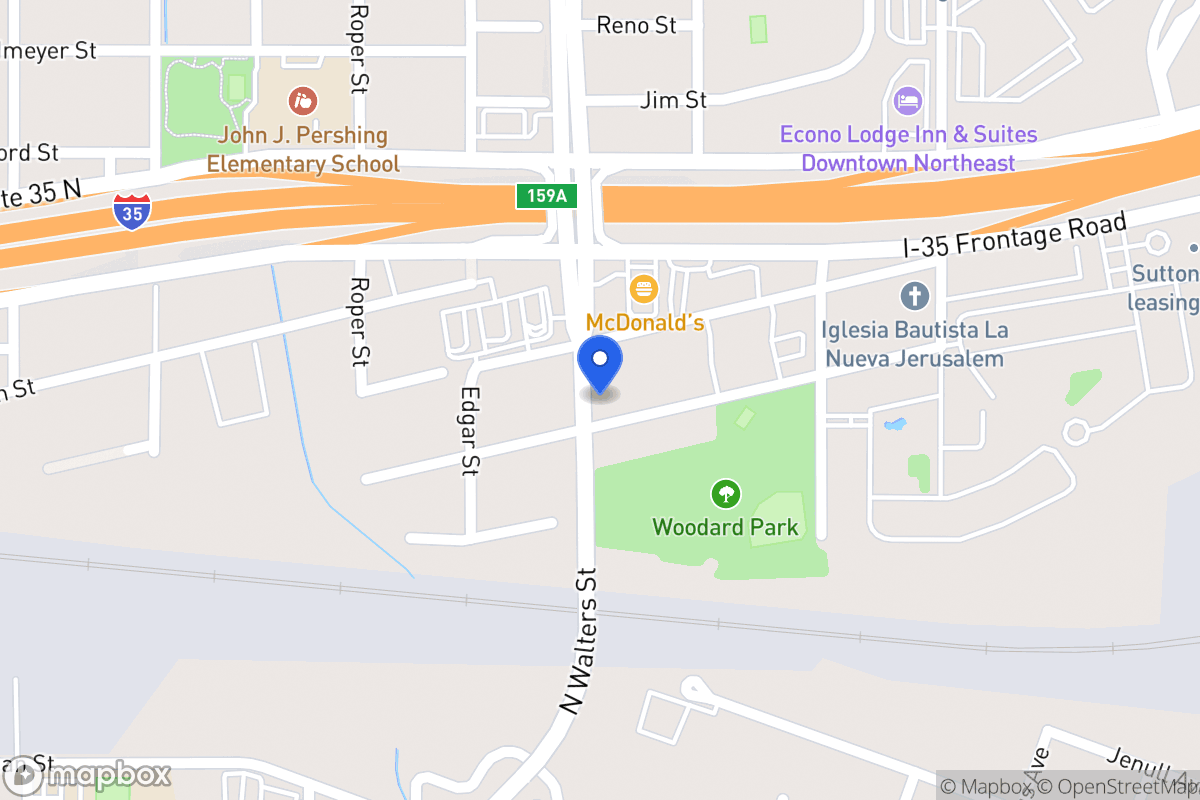 Map of 503  Runnels Ave