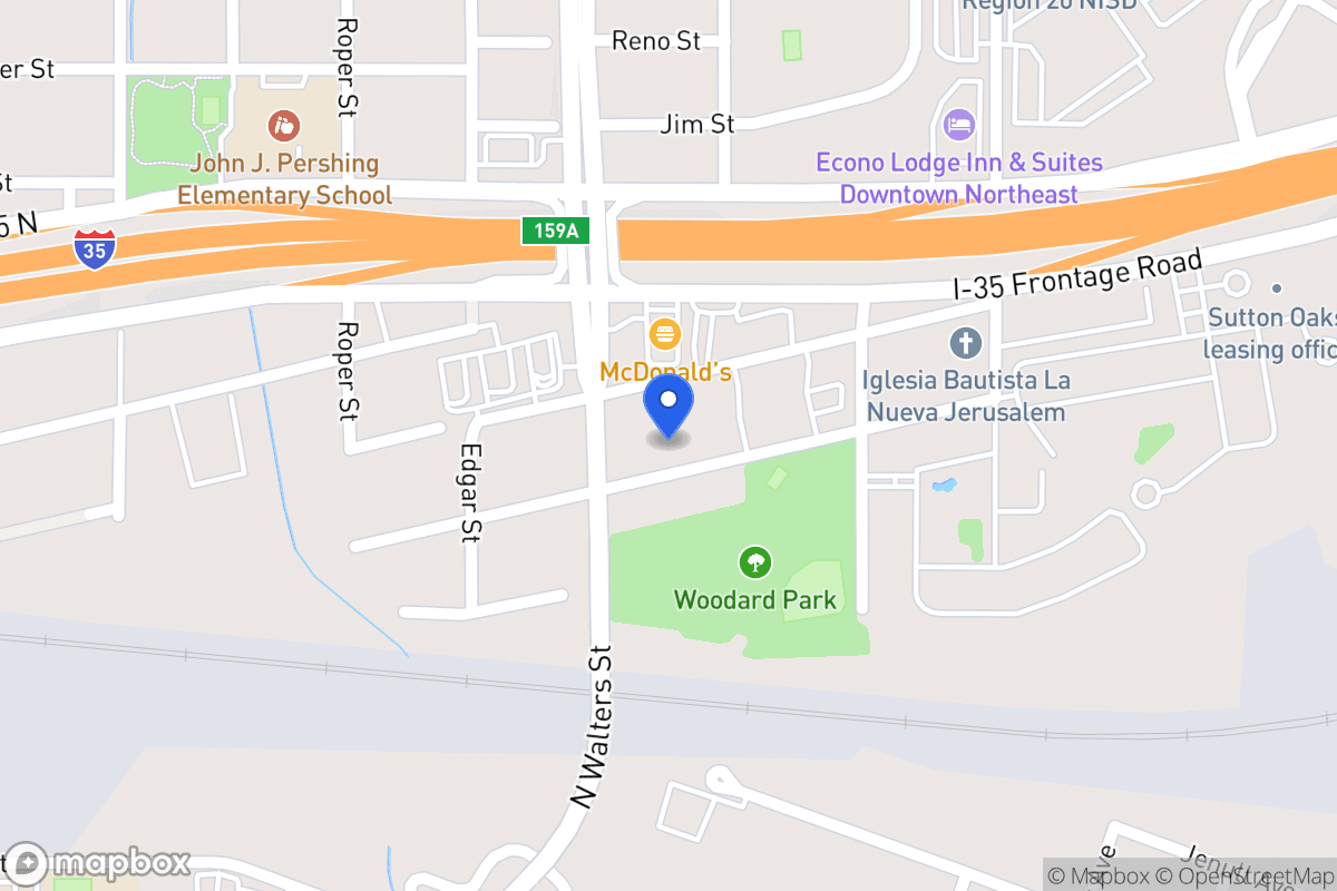Map of 519  Runnels Ave