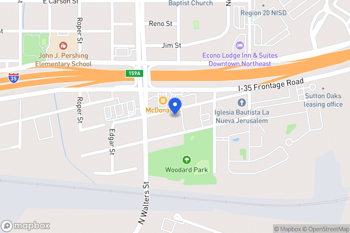 Map of 2666  Dignowity Ave