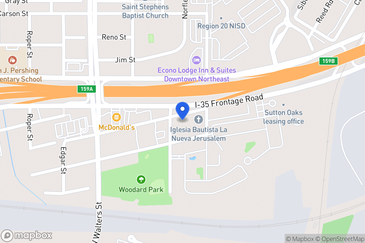 Map of 2746  Dignowity Ave