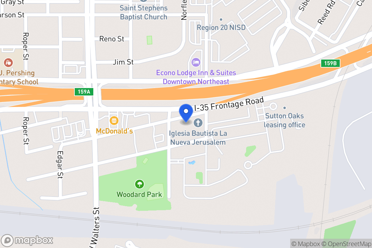 Map of 2750  Dignowity Ave