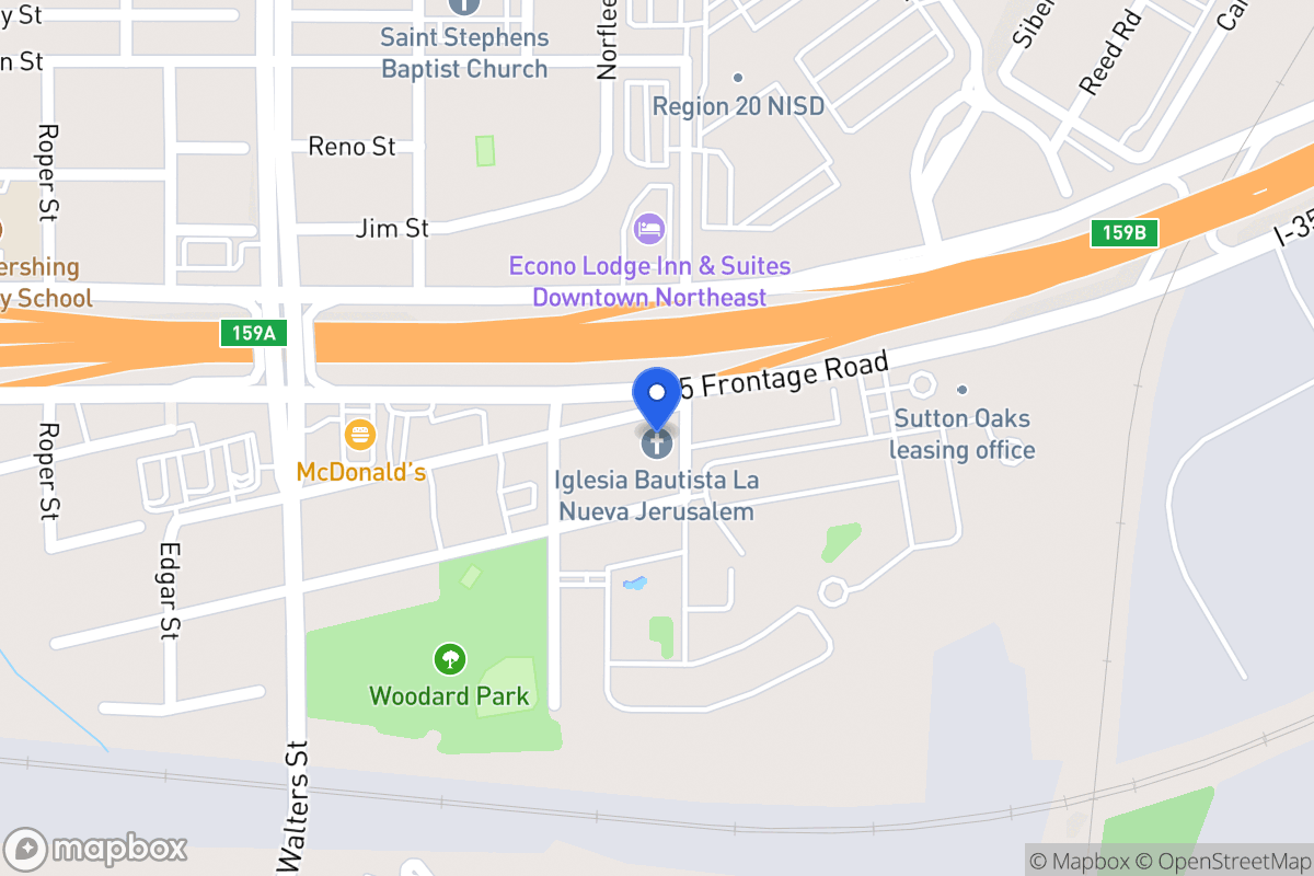 Map of 2762  Dignowity Ave