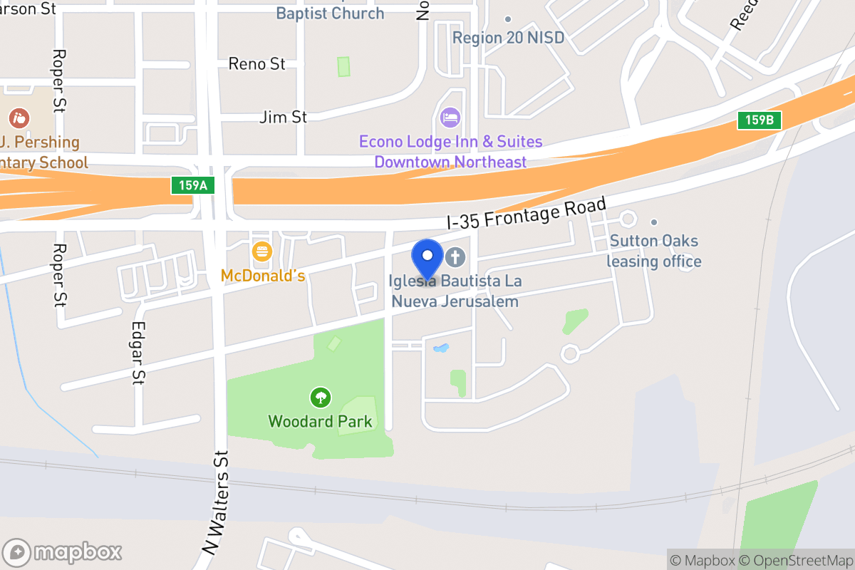 Map of 715  Runnels Ave