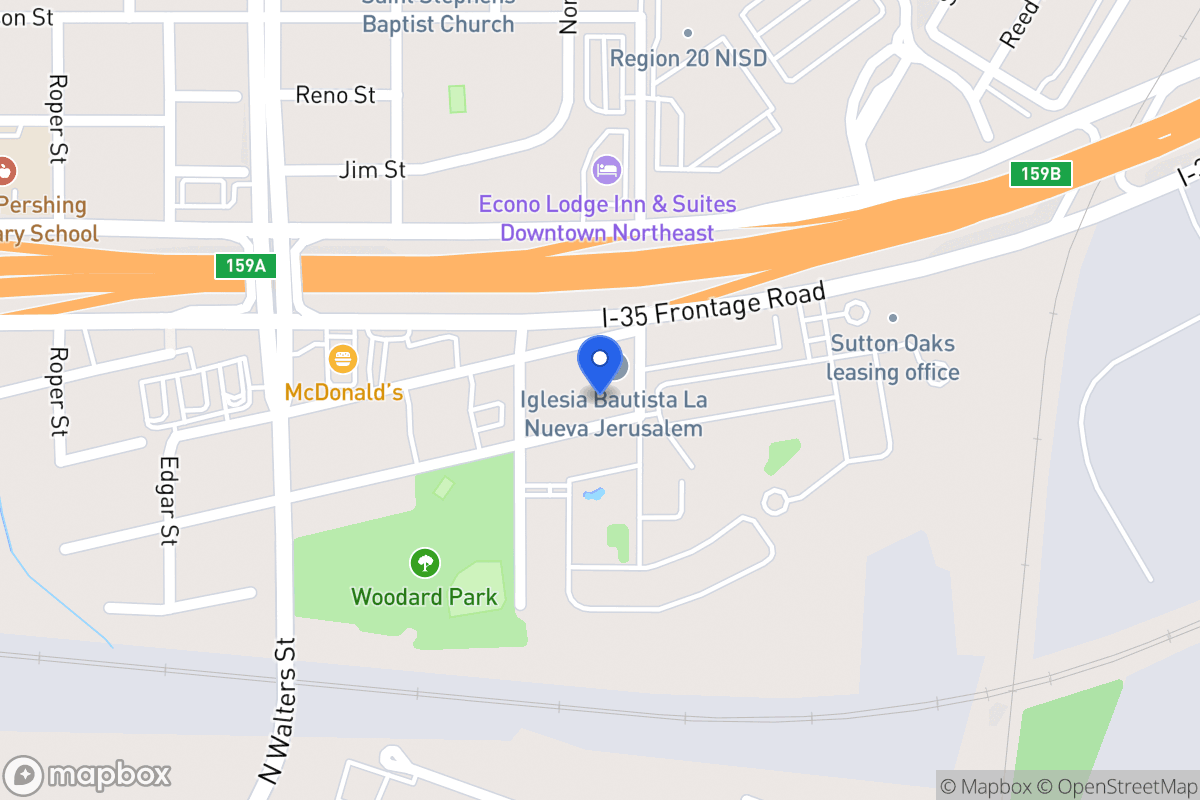 Map of 723  Runnels Ave