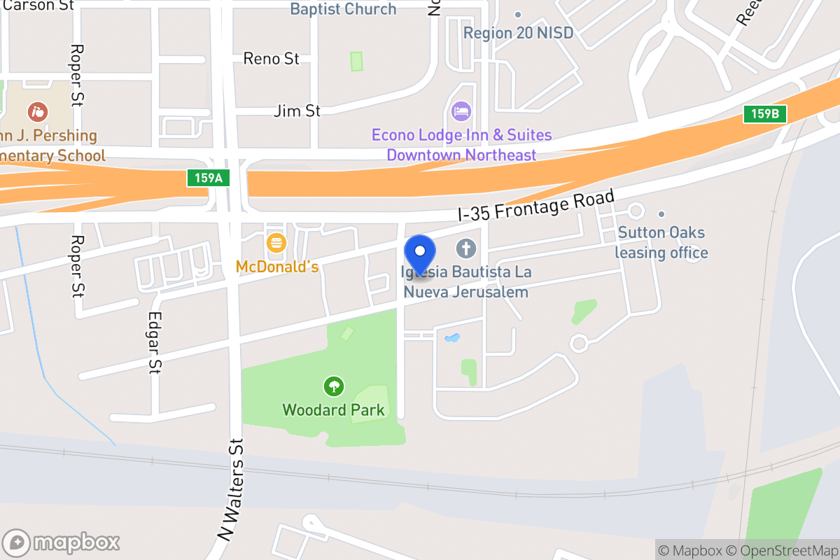 Map of 707  Runnels Ave