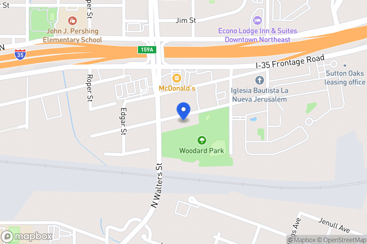 Map of 518  Runnels Ave