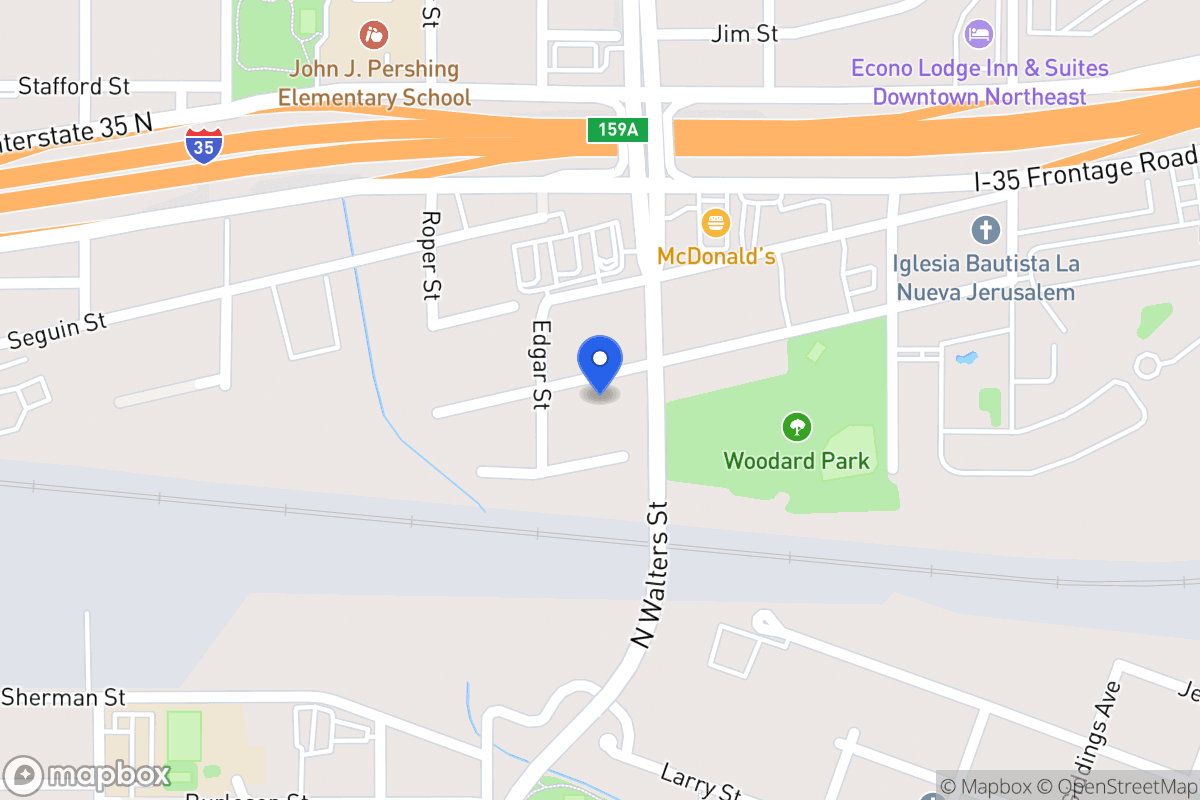 Map of 414  Runnels Ave