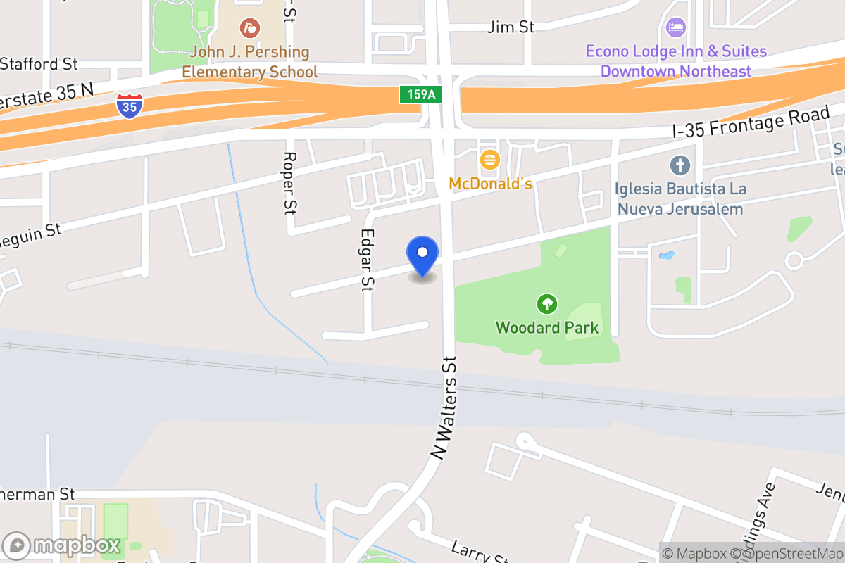Map of 422  Runnels Ave