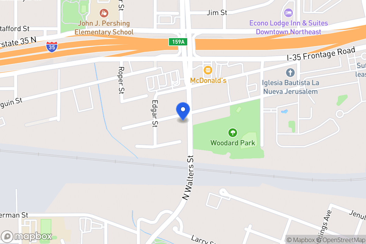Map of 428  Runnels Ave