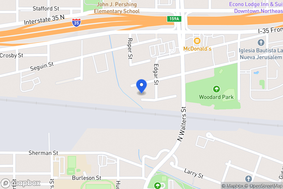 Map of 215  Rullman Ave