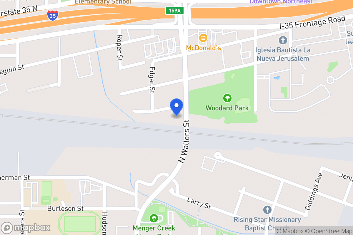 Map of 300  Rullman