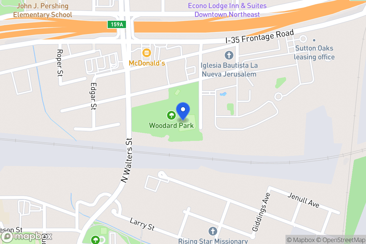 Map of 1099  Locke St