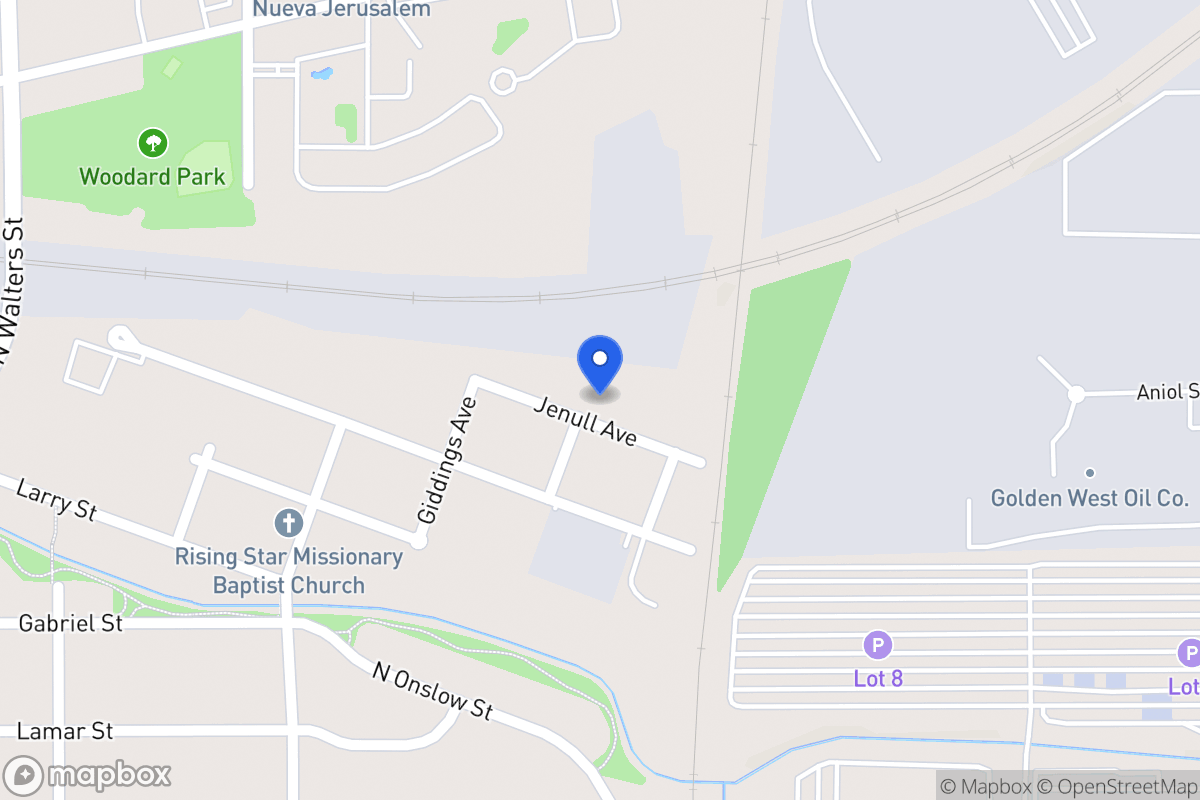 Map of 601  Jenull Ave