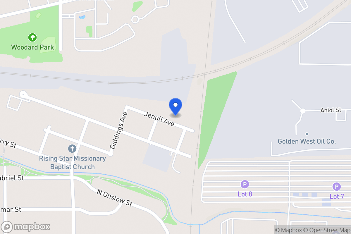 Map of 605  Jenull Ave