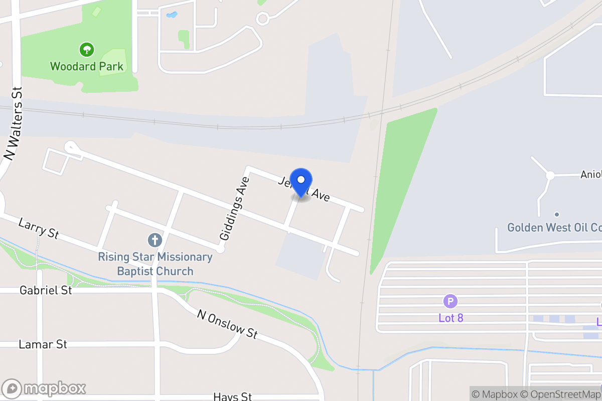 Map of 602  Jenull Ave