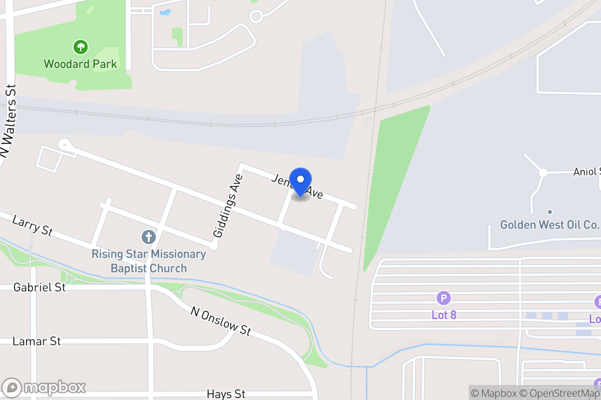 Map of 606  Jenull Ave