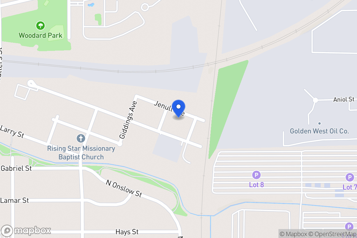 Map of Jenull Ave