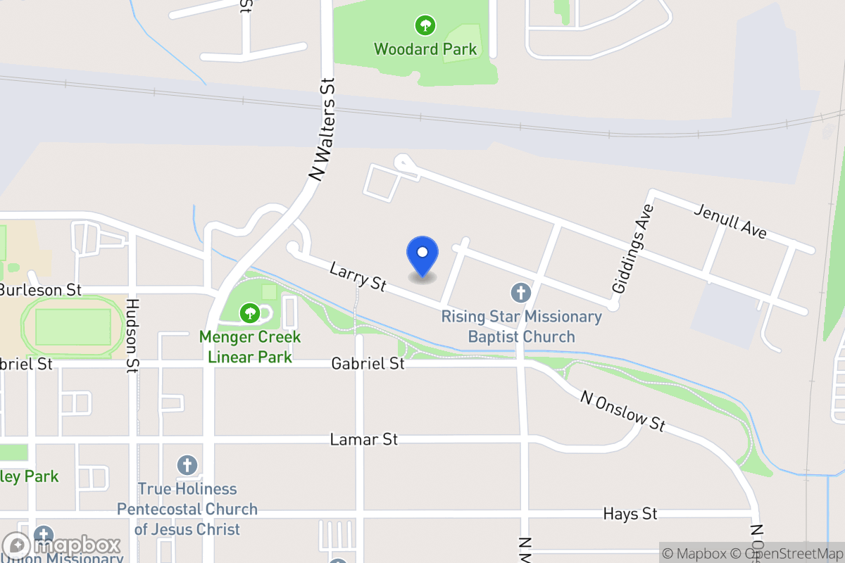 Map of 723  Larry