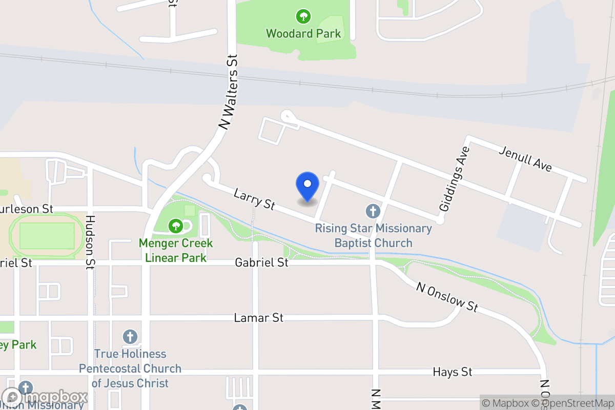 Map of 727  Larry