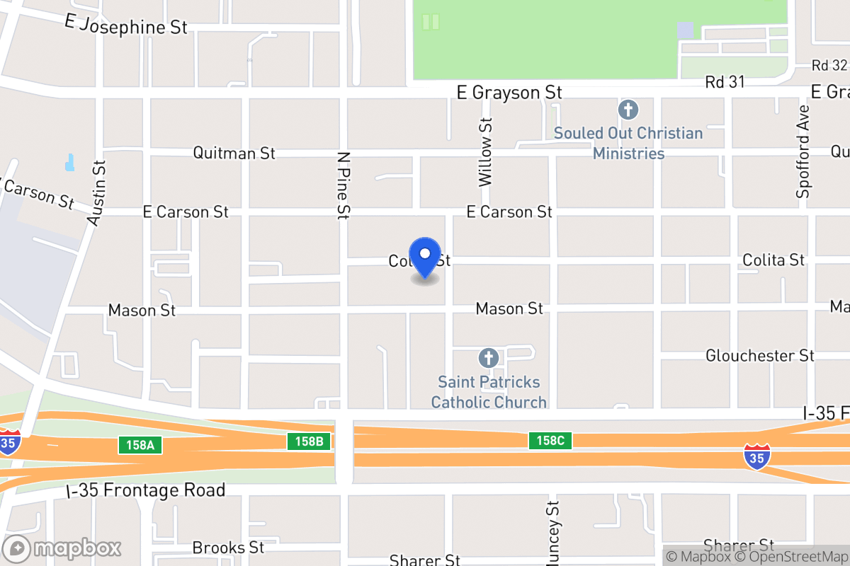 Map of 429  Mason St