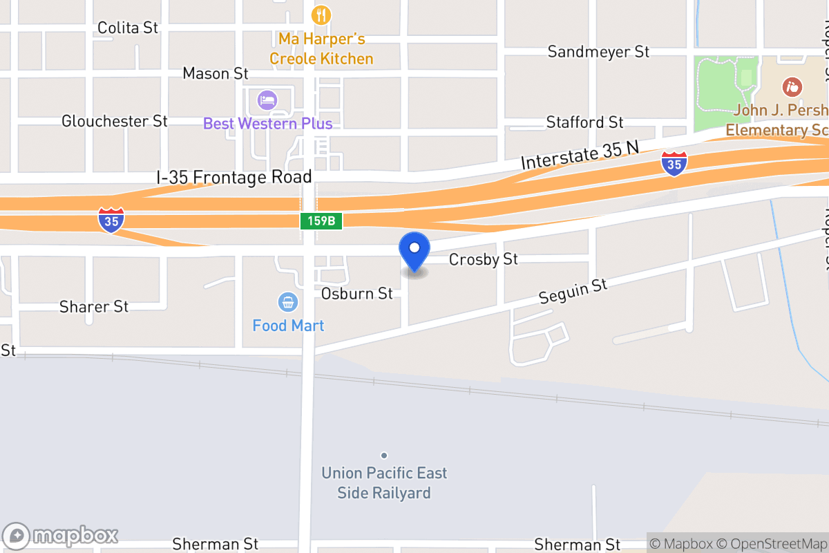 Map of 2236 N Interstate 35