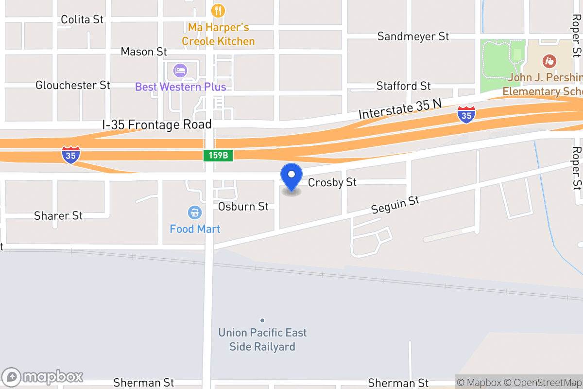 Map of 2242 N Interstate 35