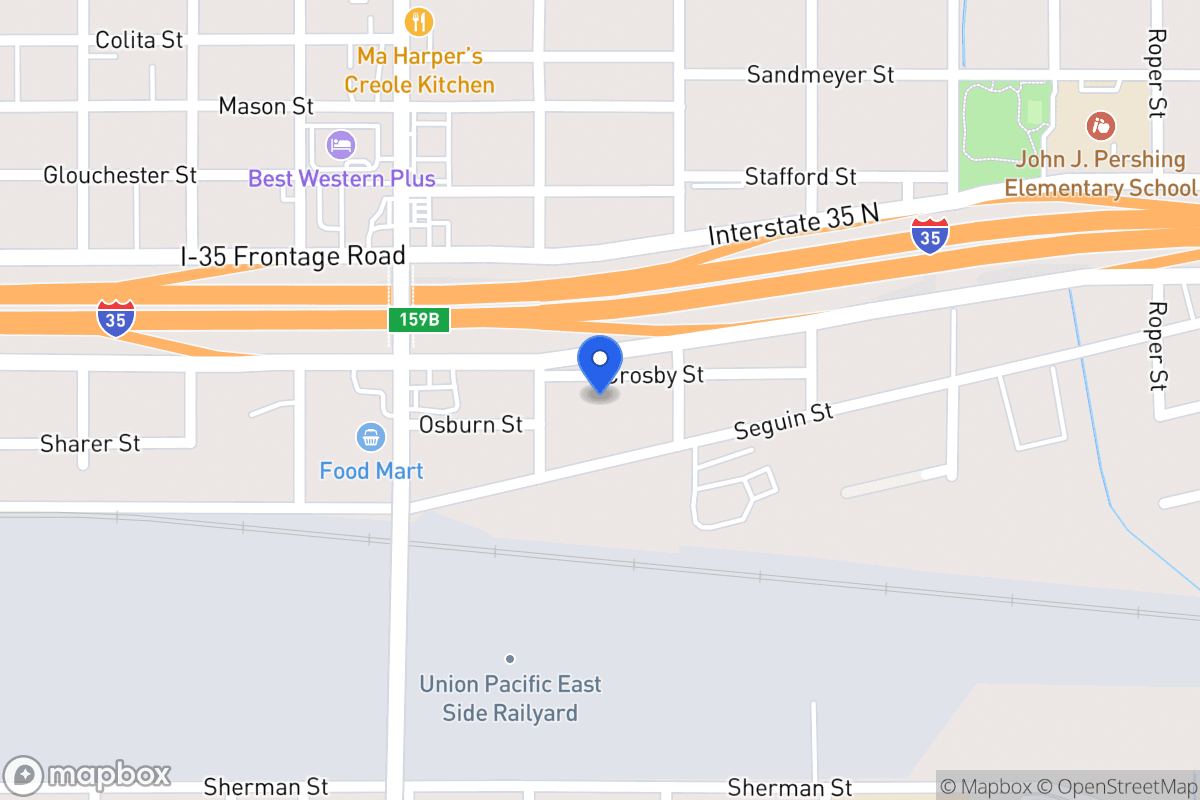 Map of 2250 N Interstate 35