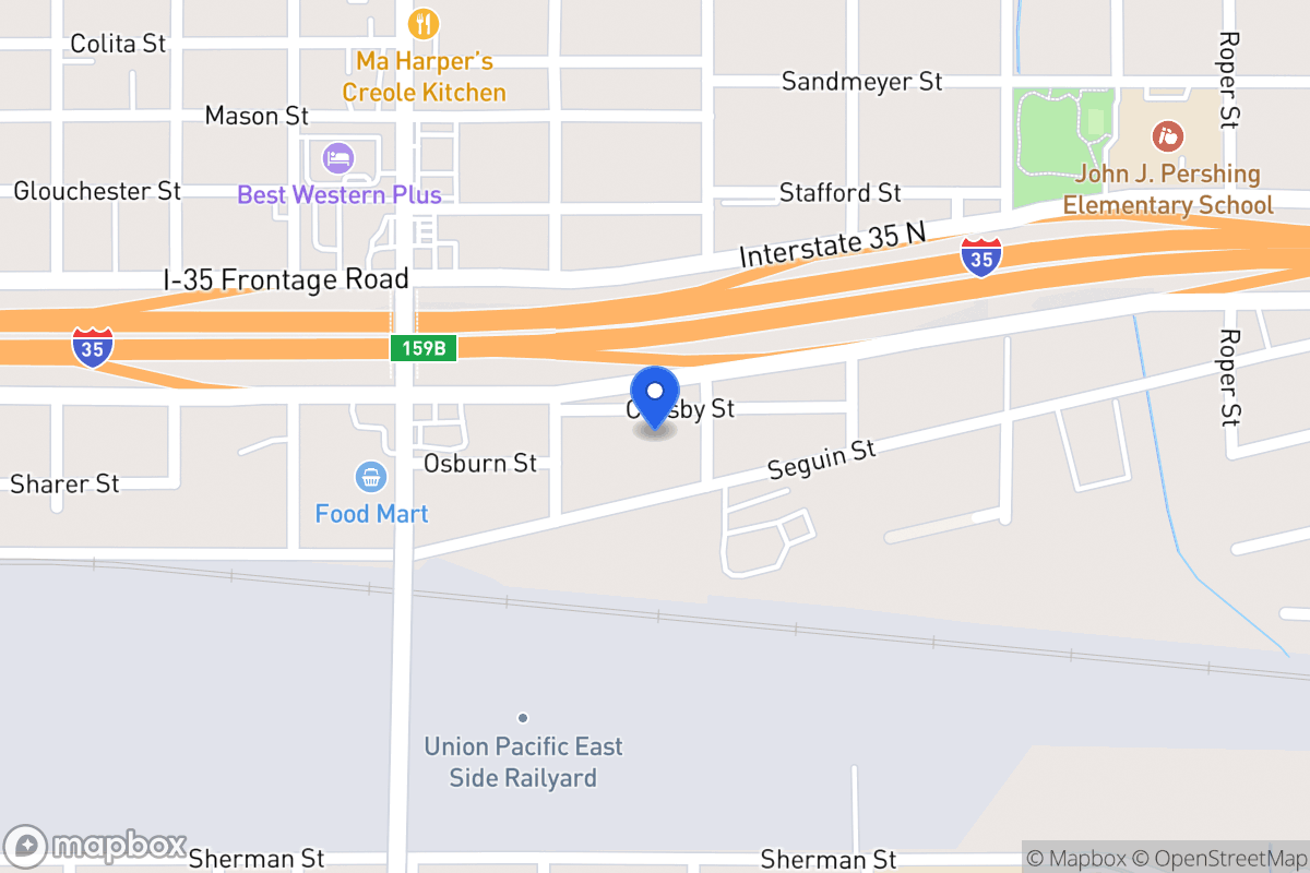 Map of 2258 N Interstate 35
