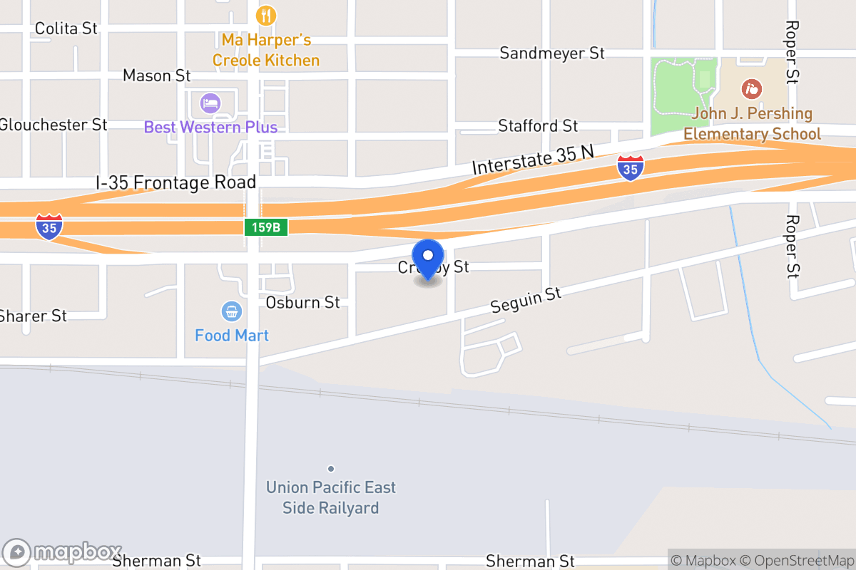 Map of 2262 N Interstate 35