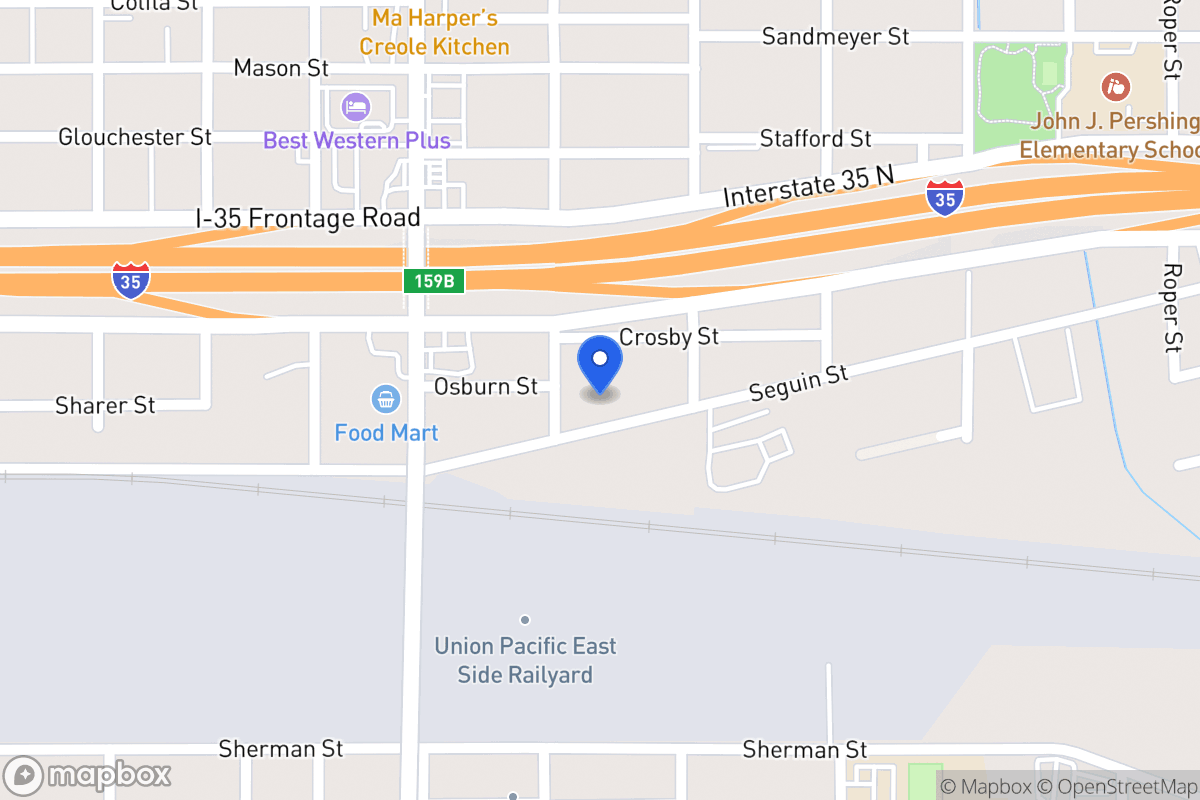 Map of 209  Seguin St