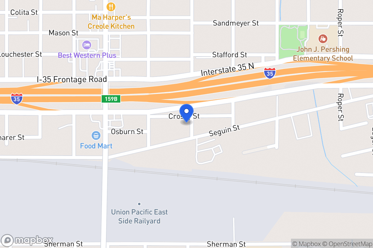 Map of 115  Calhoun St
