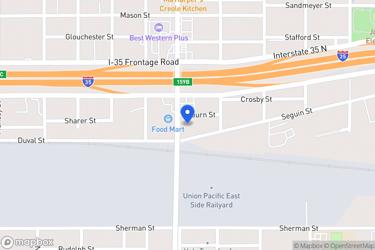 Map of 2202  Osburn St
