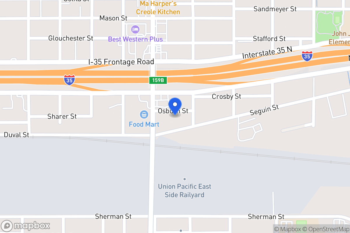 Map of 2218  Osburn St