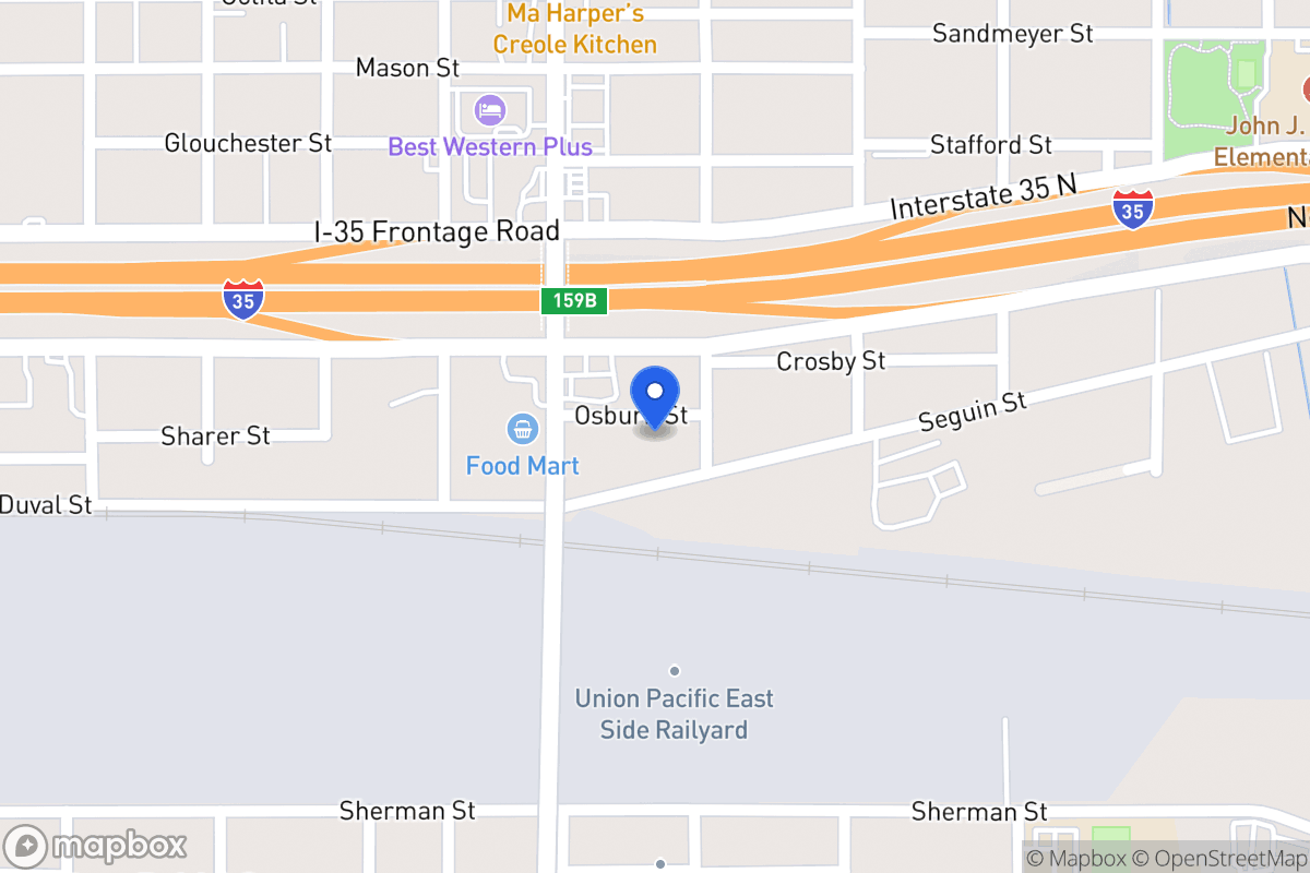 Map of 2222  Osburn St