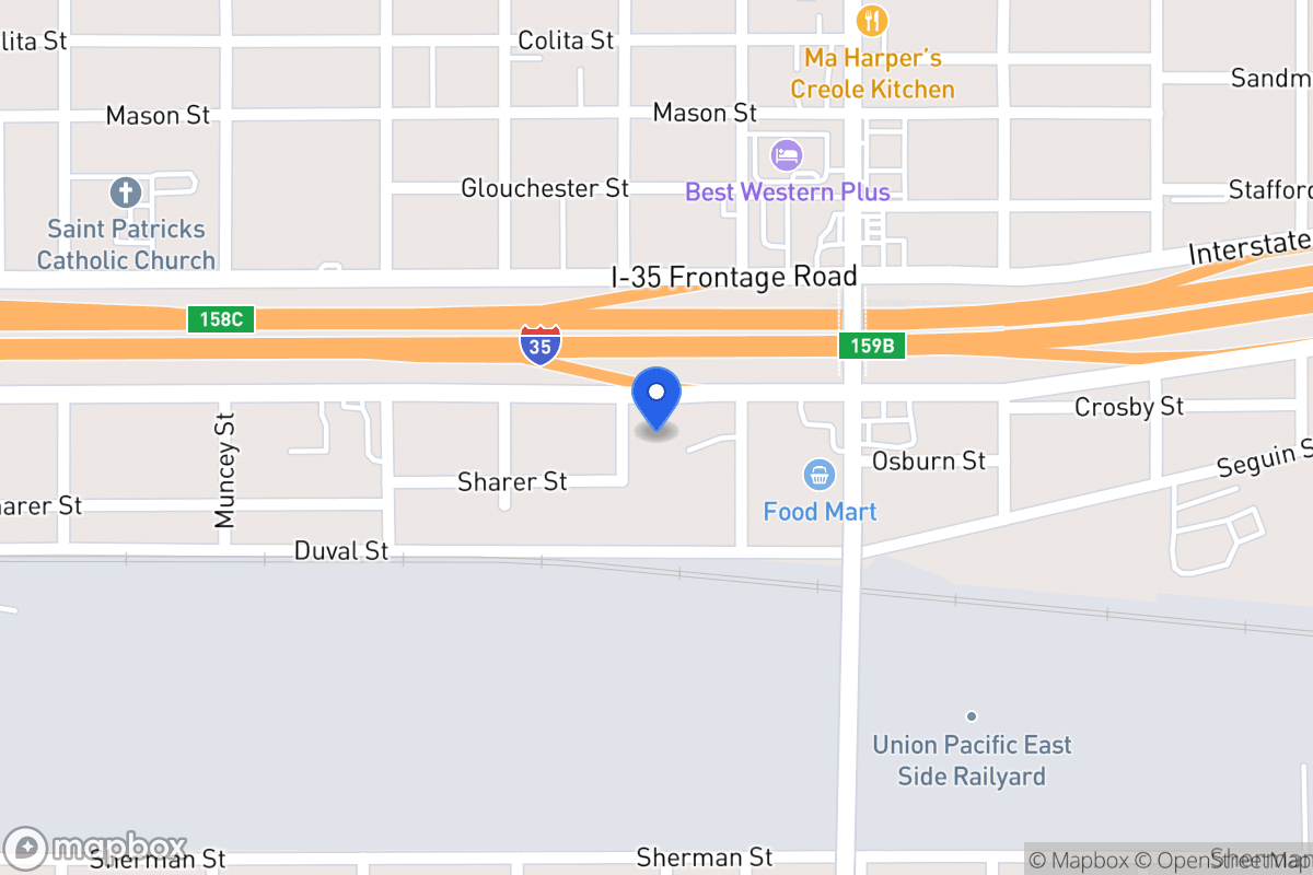 Map of 2106 N Interstate 35
