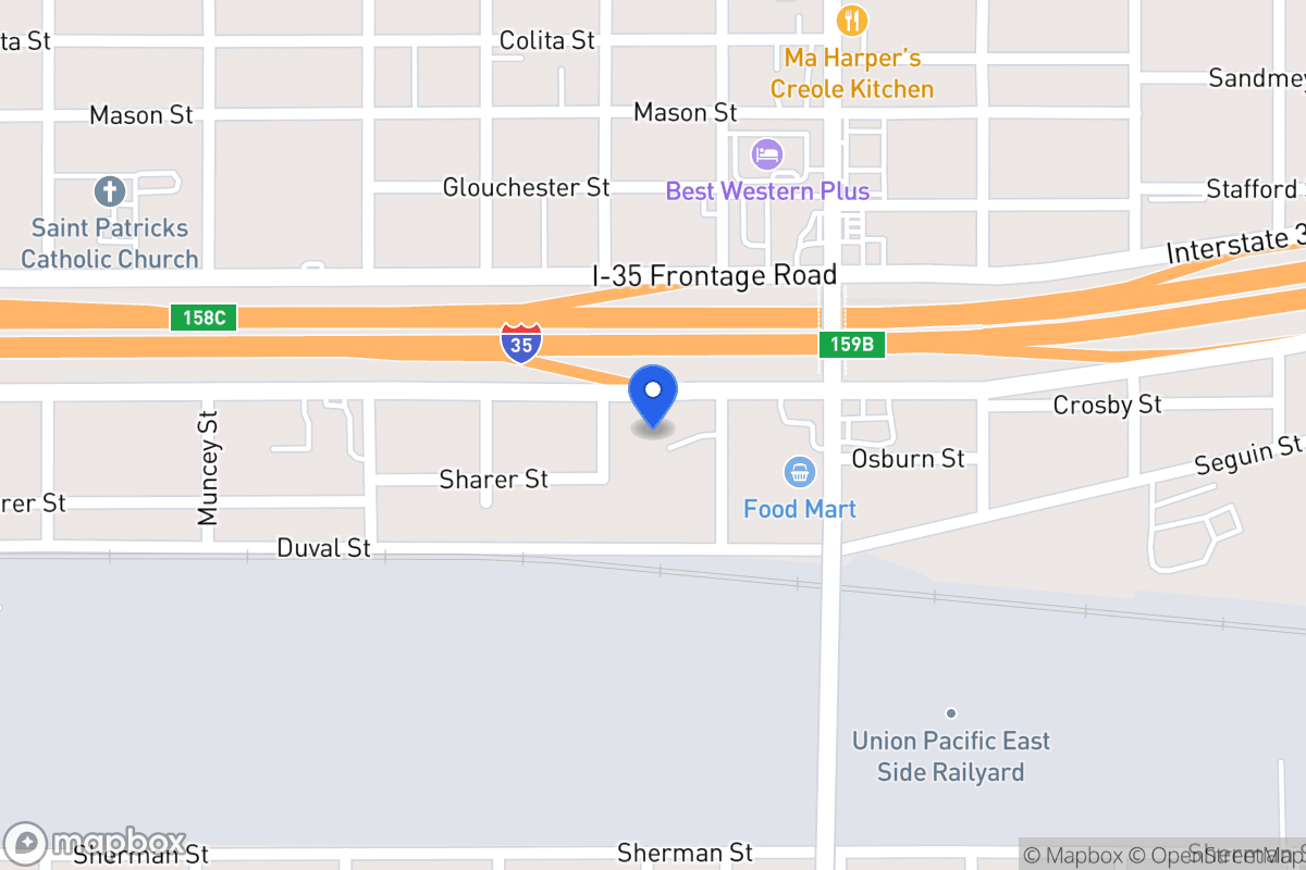 Map of 2110 N Interstate 35
