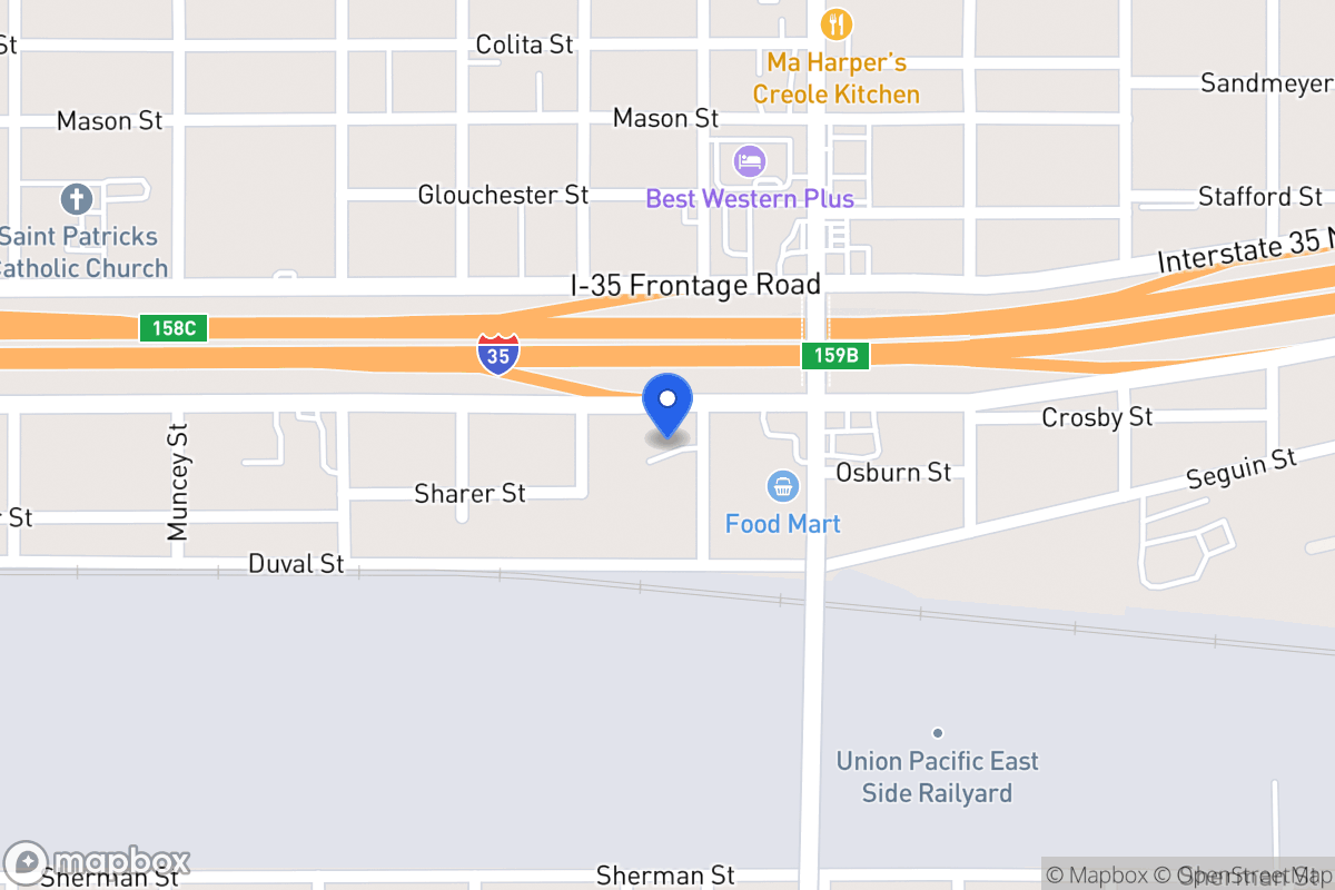 Map of 2114 N Interstate 35