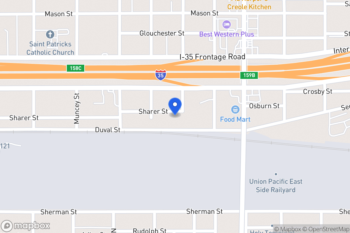 Map of 105  Spofford St