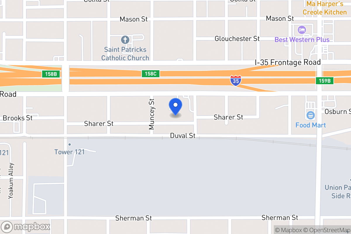 Map of 321  Sharer St