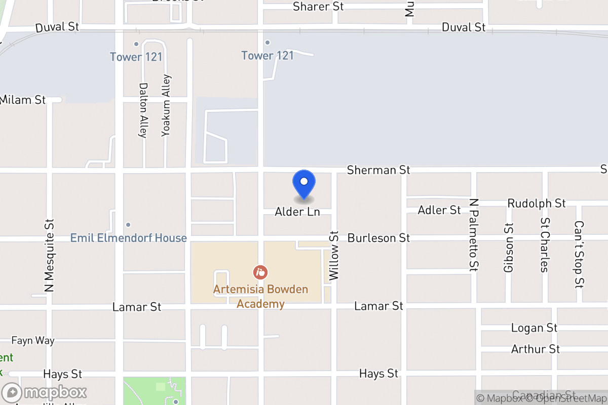 Map of 102  Alder Ln