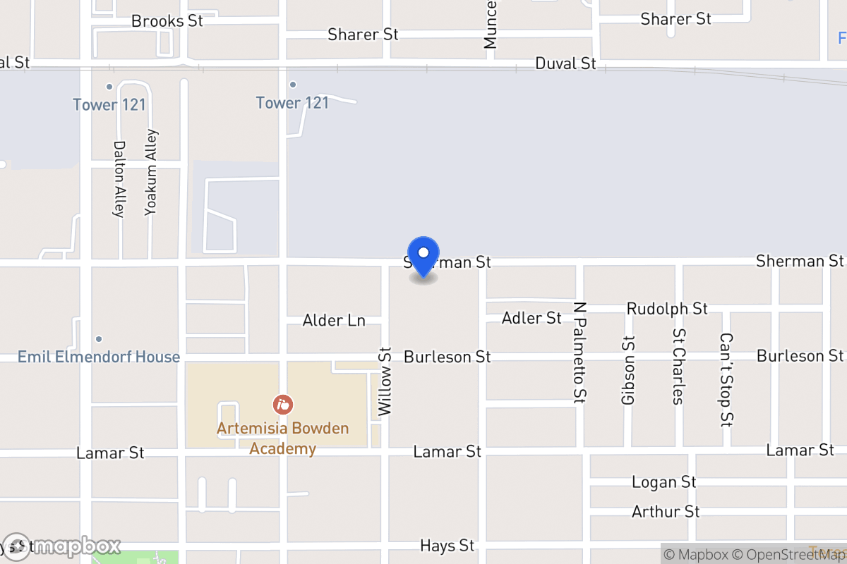 Map of 714  Sherman