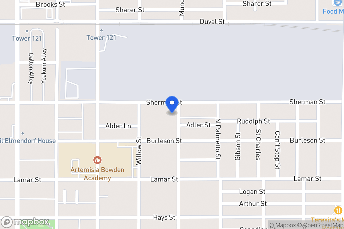Map of 623  Muncey