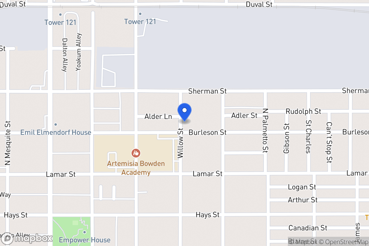 Map of 803  Burleson