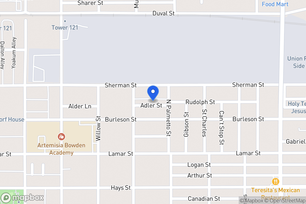 Map of 215  Alder Ln