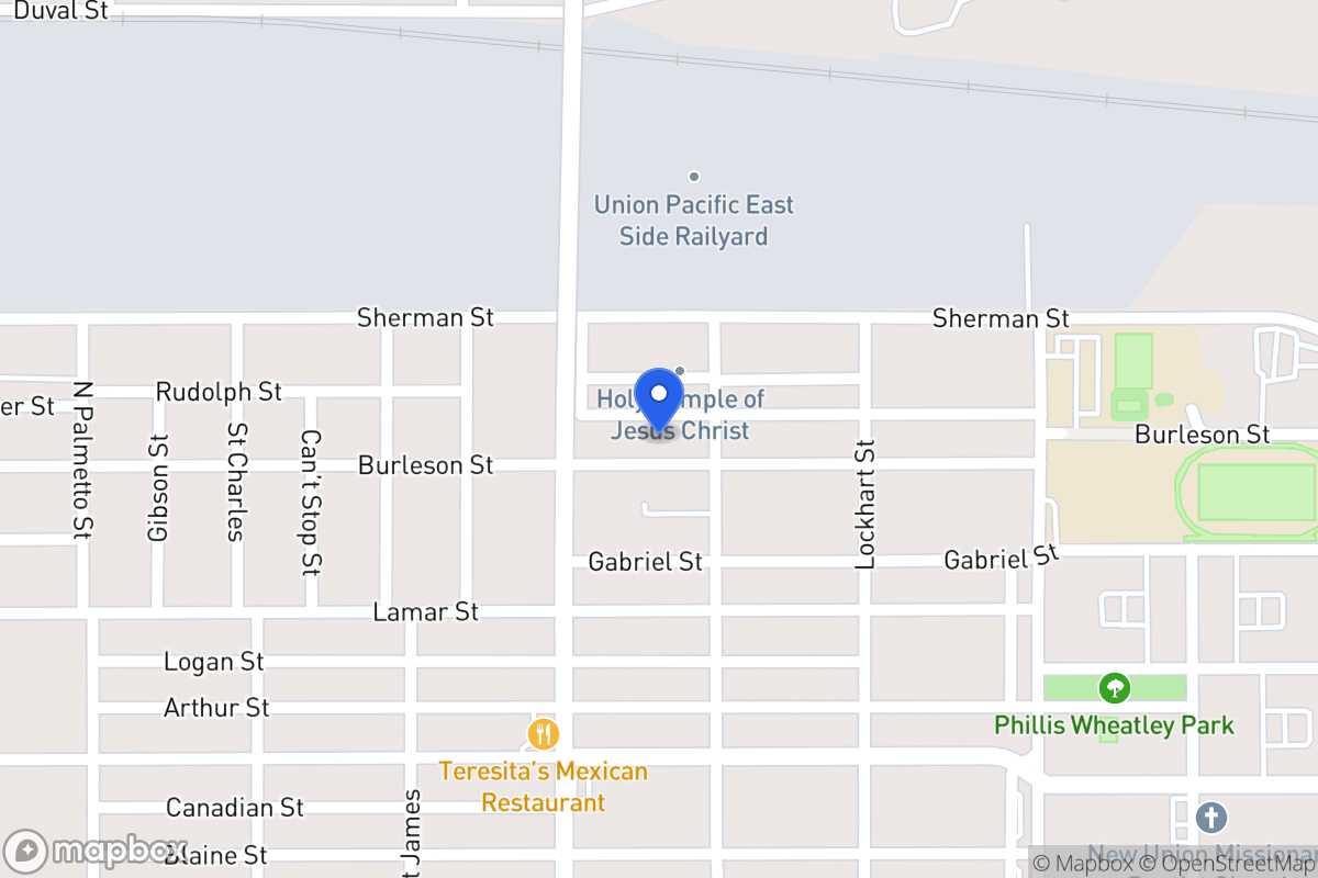 Map of 1327  Burleson