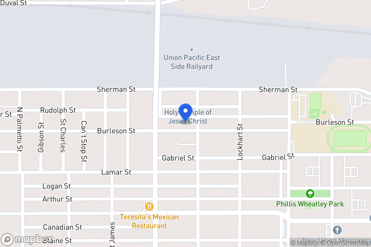 Map of 1331  Burleson