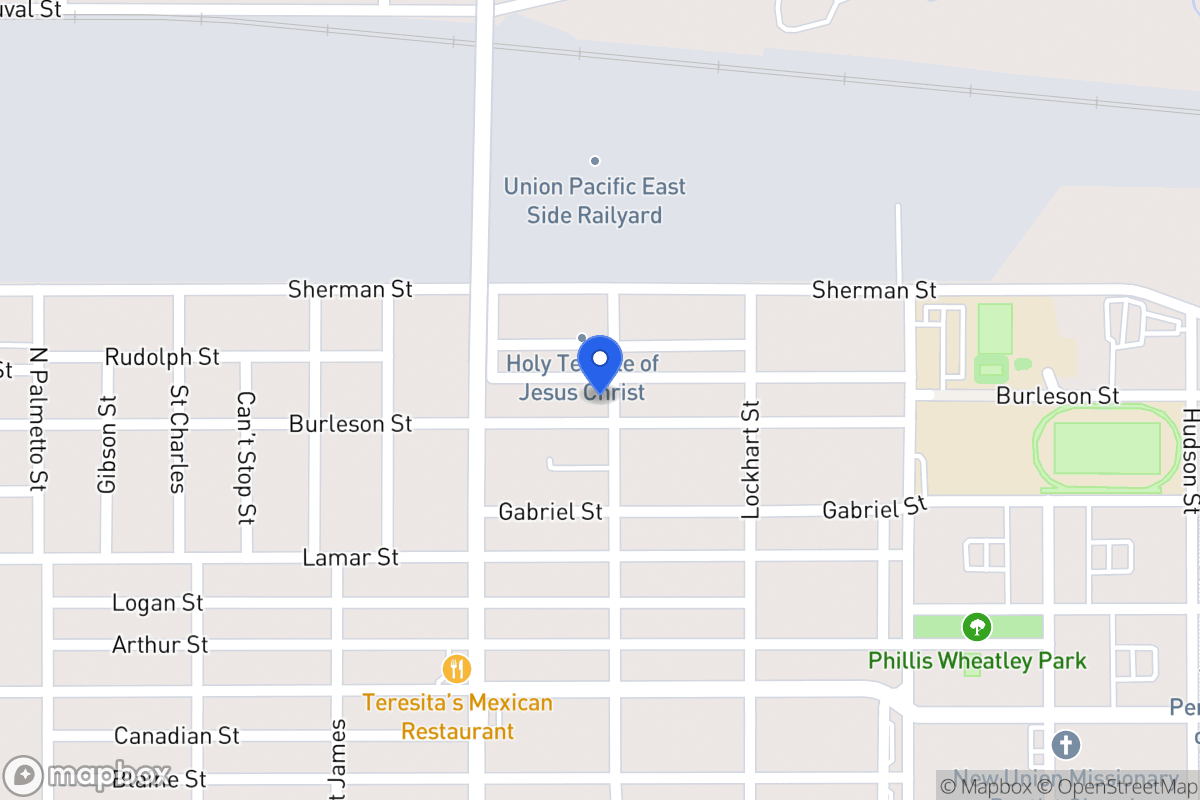 Map of 1339  Burleson
