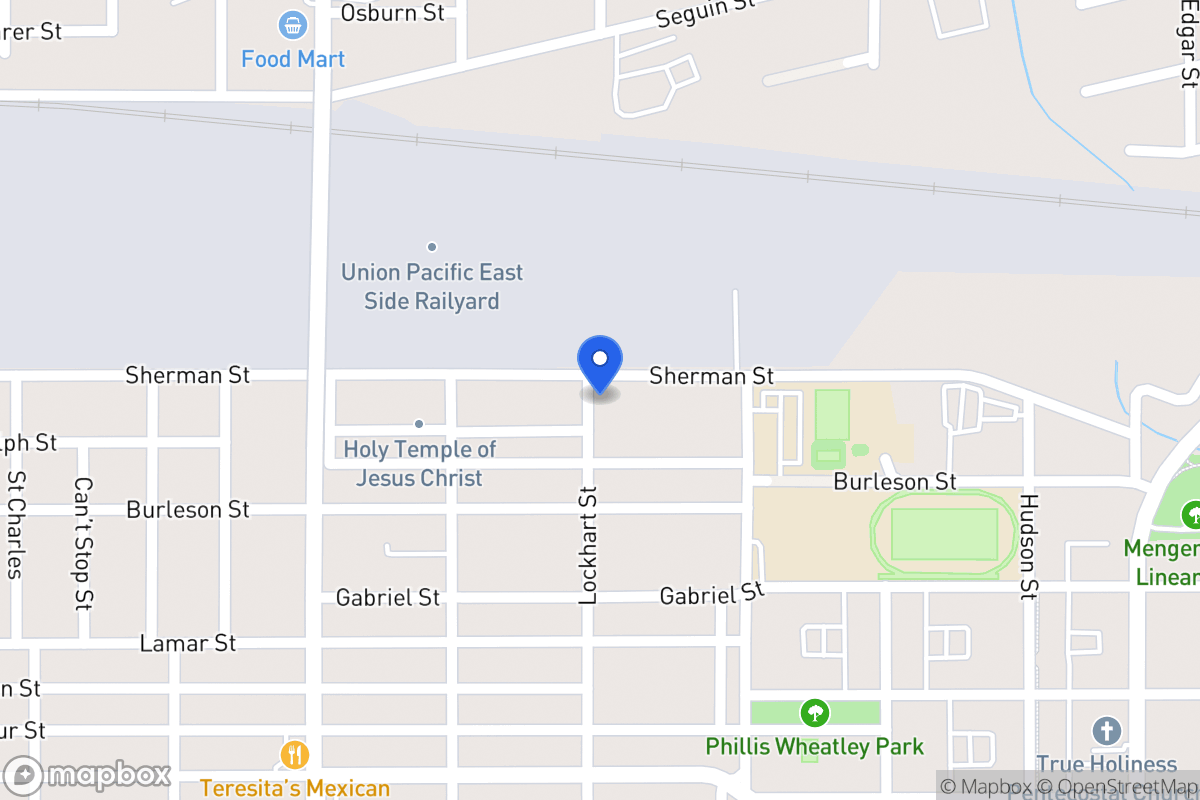 Map of 1402  Sherman