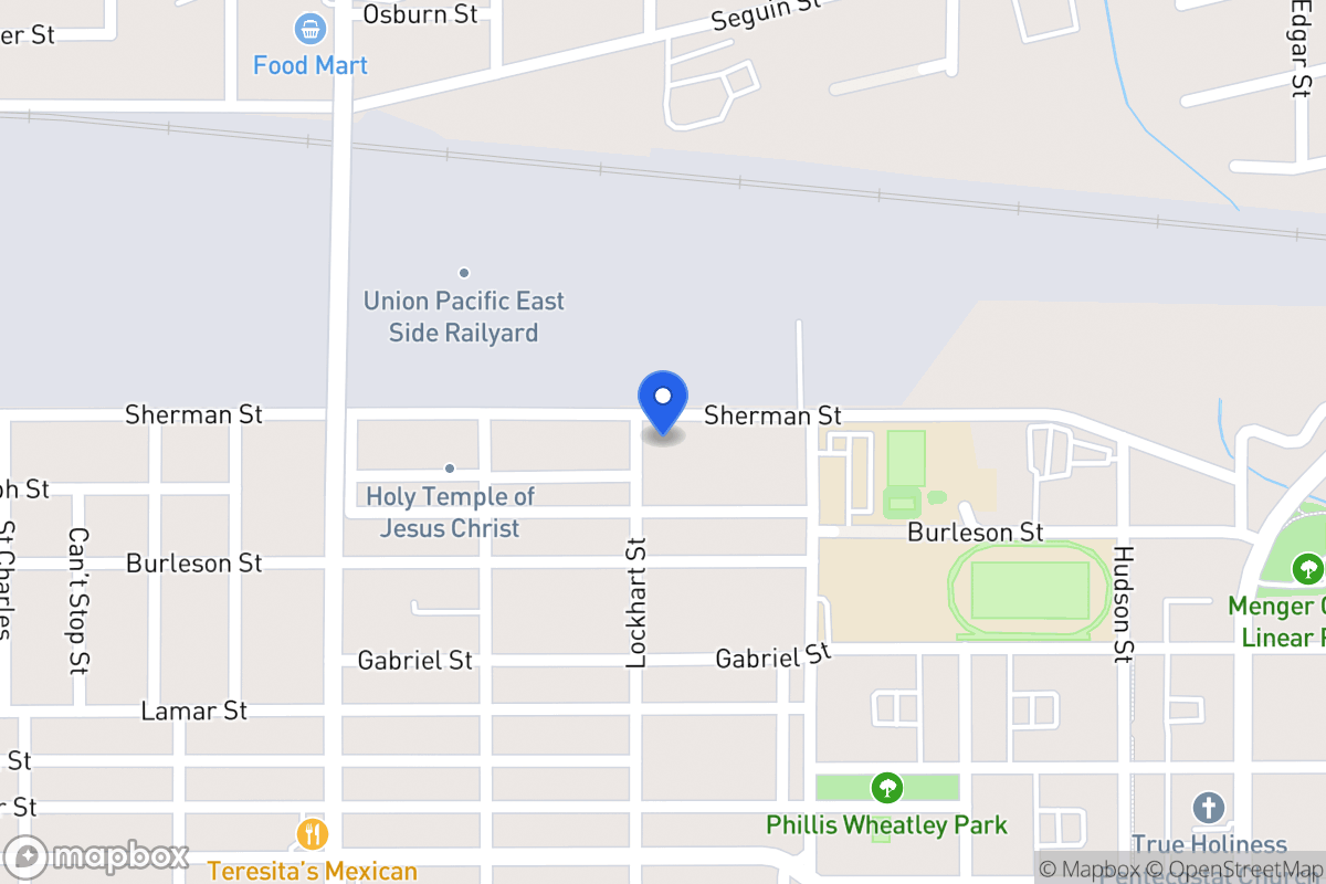Map of 1406  Sherman